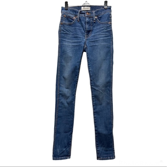 MADEWELL 9" High-Rise Skinny Jeans - Picture 1 of 6
